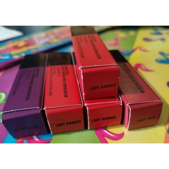 Lot Of 5 Vintage MAC Samples Ruby Woo, Lady D, My H Fragrance Vials NEW IN BOX - Picture 2 of 11